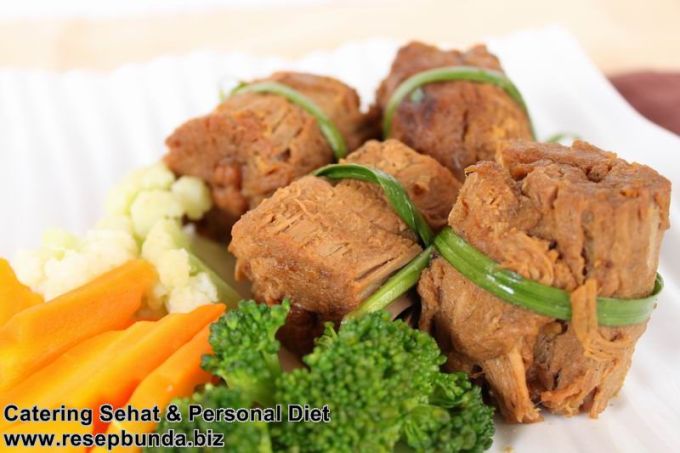 Resep Masakan Gepuk Sapi Gulung ala Catering Bandung Resep Bunda