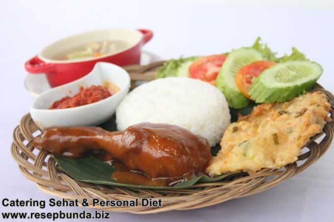 Paket V catering nasi box Resep Bunda di Bandung