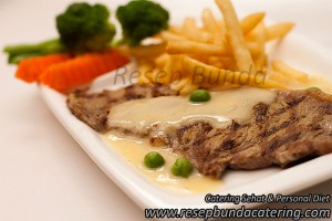 Beef Steak Saus Putih