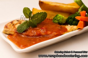 Chicken Steak Saus Barbeque
