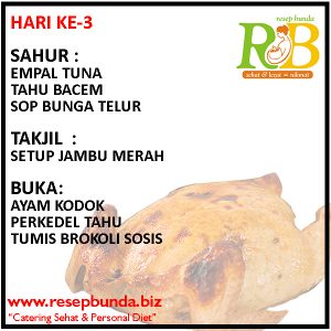 Menu Ramadhan Hari ke-3