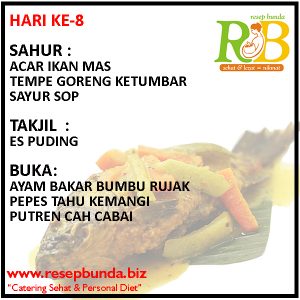 Menu Ramadhan Hari ke-8