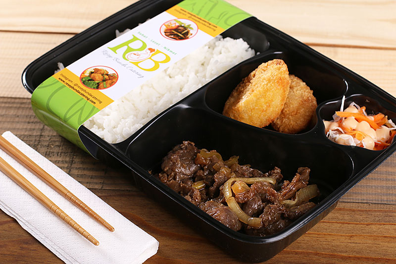 nasi bento paket catering bandung murah enak