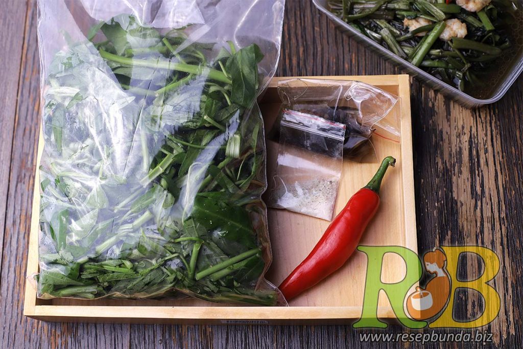 Paket Masak Ala Chef - Tumis Kangkung Udang