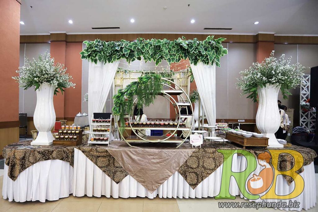 Dekorasi Tempat Menu Dessert